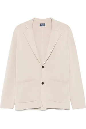 DRUMOHR Jassen, Heren, , 2Xl, Katoen, Katoenen Gebreide Blazer