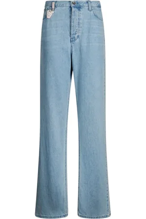 Liu Jo Jeans, Dames, Blauw, W24, Katoen, Katoenen T-shirt