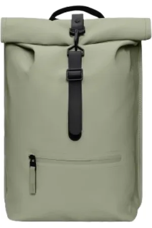 Rains Tassen, unisex, Groen, ONE Size, Rolltop Rugzak