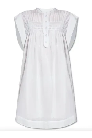 Isabel Marant Kleedjes, Dames, Wit, S, Leazali Witte Jurk