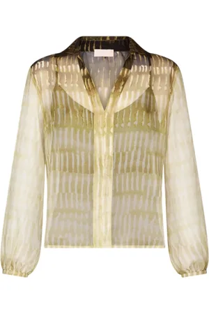 Liu Jo Blouses & Shirts, Dames, Groen, 2Xs, Stijlvol 100%Pl Mode-item