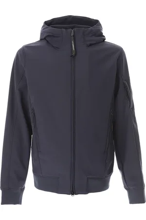 C.P. Company Jassen, Heren, Blauw, S, Polyester, Lichtgewicht Jas