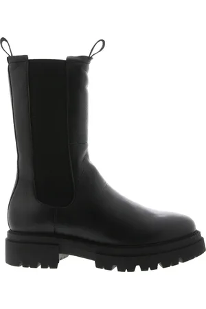 Blackstone Schoenen, Dames, Zwart, 40 EU, Wol, Hoge Chelsea Boots