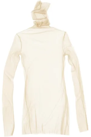 Cortana Tops, Dames, , XL, Tule, tule zwaan, bleek ivoor top