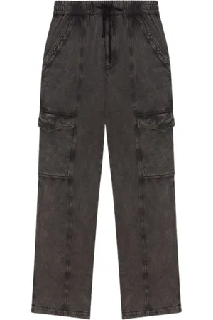 Isabel Marant Jeans, Dames, Zwart, XS, Faded Peorana Broek