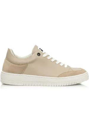 Cerruti 1881 Schoenen, Dames, , 38 EU, Leer, Leren Platform Sneakers met Logo