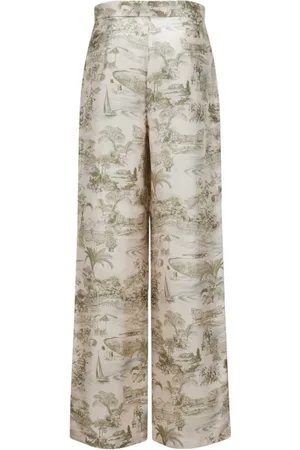 Max Mara Broeken, Dames, Veelkleurig, M, Stijlvolle Broeken voor Vrouwen
