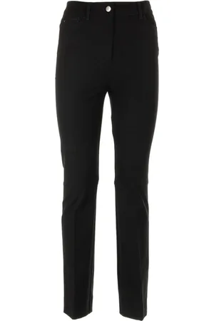 Max Mara Jeans, Dames, Zwart, S, Stijlvolle Broeken voor een Moderne Look