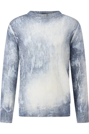 AVANT TOI Truien, Heren, Blauw, L, Kasjmier, Kasjmier Gebreide Trui