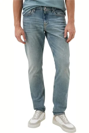 Calvin Klein Jeans, Heren, Blauw, W38, Denim, Slim Fit Denim Jeans