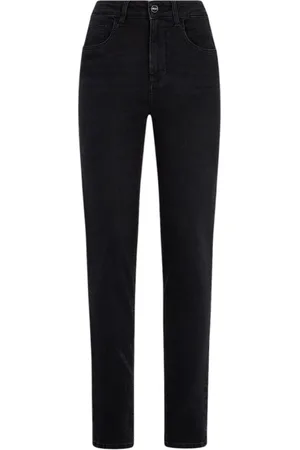 Liu Jo Jeans, Dames, Zwart, W25, Katoen, Stijlvolle katoenmix damesjeans