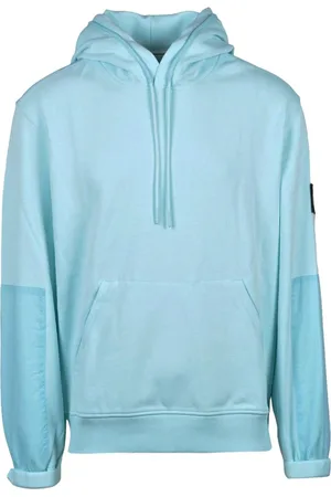 Calvin Klein Sweatshirts & Hoodies, Heren, Blauw, M, Katoen, Sweatshirts Hoodies