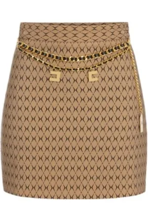 Elisabetta Franchi Rokken, Dames, , M, Stijlvolle Rok voor Vrouwen