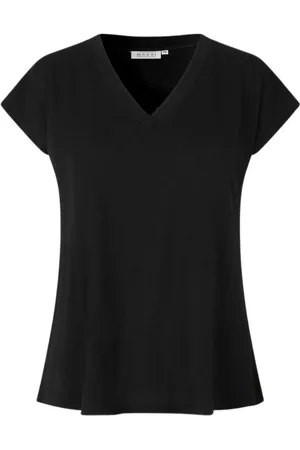 Masai Tops, Dames, Zwart, XL, A-lijn Jersey T-shirt