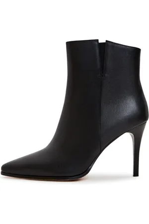 CESARE GASPARI Schoenen, Dames, Zwart, 39 EU, Leer, Verhoogde leren haklaarzen - Zwart