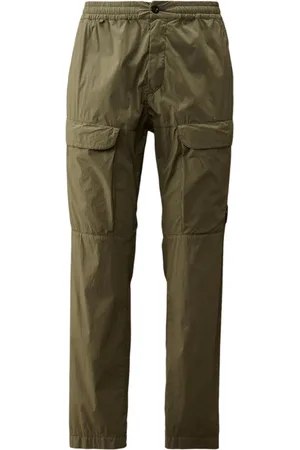 C.P. Company Broeken, Heren, Groen, XS, Cargo broek voor mannen