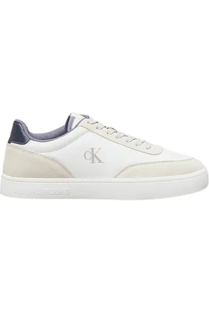 Calvin Klein Schoenen, Heren, Wit, 45 EU, Stijlvolle Sneakers voor Dagelijks Gebruik