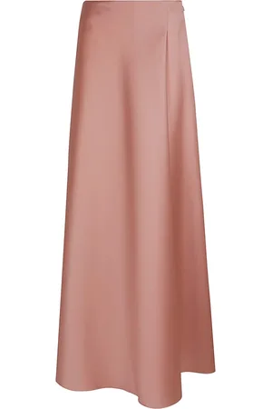Alberta Ferretti Rokken, Dames, Roze, M, Roze & Paarse Rok Elegant Chic