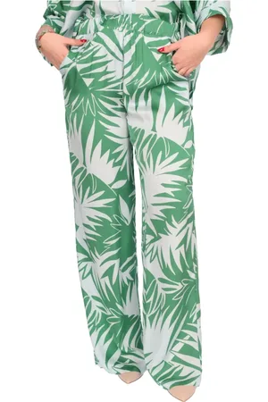 Liu Jo Broeken, Dames, Veelkleurig, XS, Stijlvolle 100%Vi Dames Top