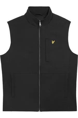 Lyle & Scott Jassen, Heren, Zwart, L, Lichte jassen Softshell Gilet