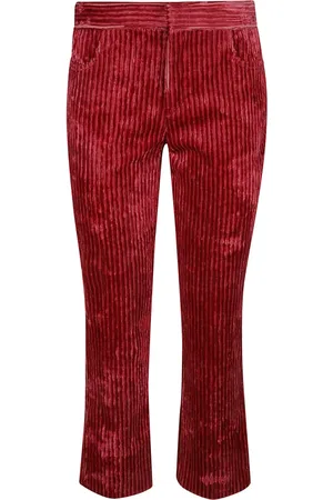 Isabel Marant Broeken, Dames, Roze, M, Katoen, Stijlvolle Dolann-Gb Broek