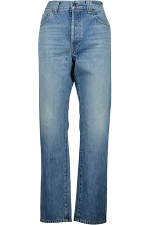 Khaite Jeans, Dames, Blauw, W28, Denim, Callum Denim Jeans Lente-Zomer 2025