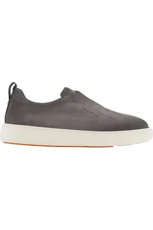 santoni Schoenen, Heren, Grijs, 42 EU, Stijlvolle Sneakers voor Mannen