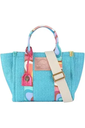 Kurt Geiger Tassen, Dames, Blauw, ONE Size, Schouder- en handtas, Raja collectie