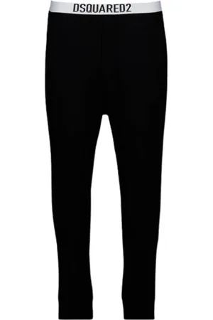 Dsquared2 Broeken, Heren, Zwart, S, Lange Joggingbroek