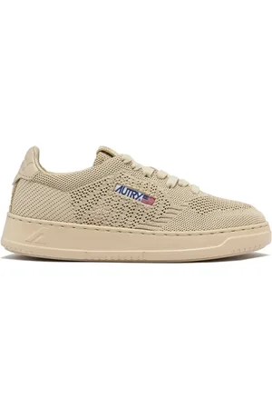 Autry Schoenen, Dames, , 39 EU, Katoen, Medalist Easeknit Lage Sneakers