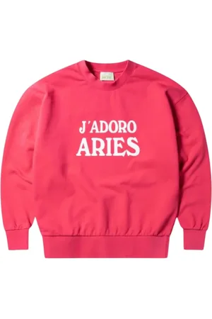 ARIES Sweatshirts & Hoodies, Heren, Rood, L, Katoen, J