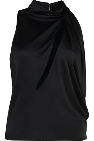 VERSACE Tops, Dames, Zwart, S, Stijlvolle TOP voor modeliefhebbers