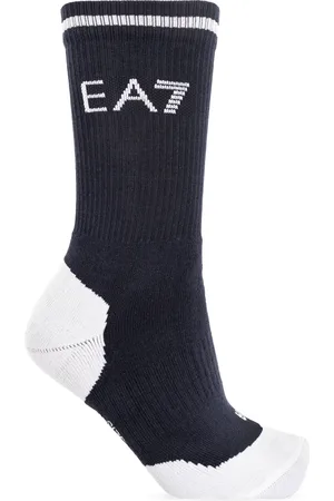 EA7 Ondergoed, Dames, Blauw, S, Katoen, Tennis Pro katoenmix enkelsokken