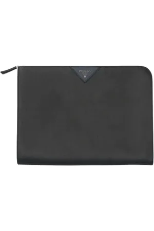 Prada Pre-owned, Heren, Zwart, ONE Size, Leer, Pre-owned Leather clutches
