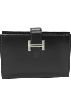 Hermès Pre-owned, unisex, Zwart, ONE Size, Leer, Tweedehands leren portemonnees