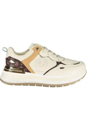 Laura Biagiotti Schoenen, Dames, , 36 EU, Leer, Luxe Veterschoenen met Borduursel