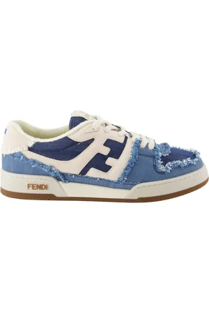 Fendi Schoenen, Heren, Blauw, 40 EU, Stijlvolle Match Mandenmanden