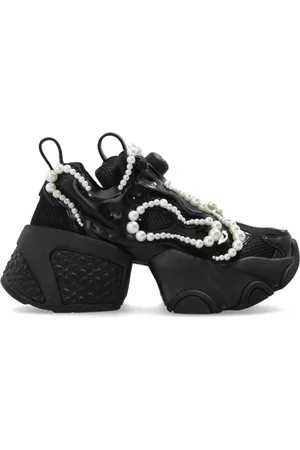 Comme des Garçons Schoenen, Dames, Zwart, 38 EU, Noir Kei Ninomiya X Reebok