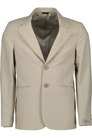 Fendi Jassen, Heren, , S, Wol, Wollen Blazer Lente-Zomer 2024 Mannen