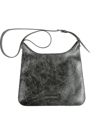 Acne Studios Tassen, Dames, Zwart, ONE Size, Leer, Stijlvolle Tassen en Accessoires