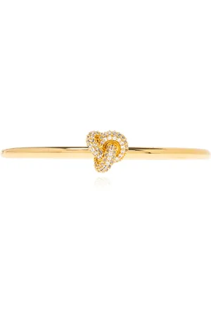 Kate Spade Accessoires, Dames, Geel, ONE Size, Armband met glinsterende kristallen