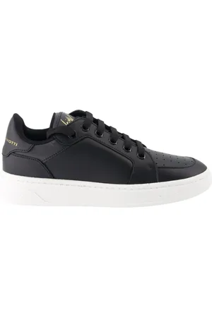 Giuseppe Zanotti Schoenen, Dames, Zwart, 36 EU, Leer, Zwarte leren veterschoenen
