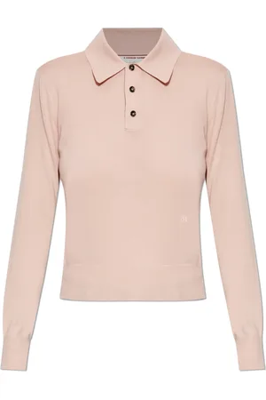 Bottega Veneta Truien, Dames, Roze, M, Kasjmier, Kasjmier Polo