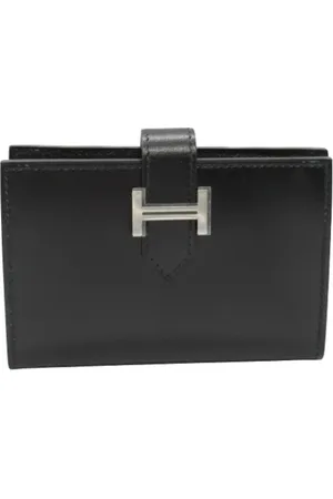 Hermès Pre-owned, unisex, Zwart, ONE Size, Leer, Tweedehands leren portemonnees