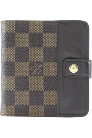 LOUIS VUITTON Pre-owned, Dames, Bruin, ONE Size, Pre-owned Canvas wallets
