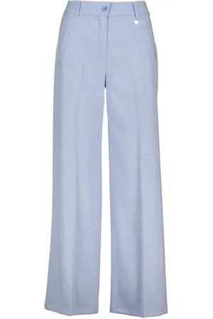 AMELIE & AMELIE Broeken, Dames, Blauw, XL, Lichtblauwe Patty Broek
