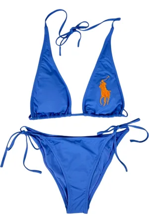 Ralph Lauren Badkleding, Dames, Blauw, S, Zee kleding Helder Blauw