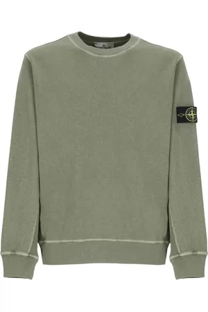 Stone Island Sweatshirts & Hoodies, Heren, Groen, M, Stijlvolle Sweaters Collectie