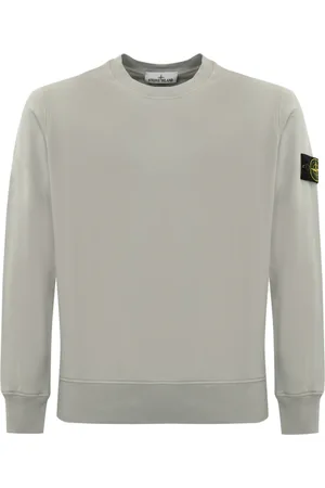 Stone Island Sweatshirts & Hoodies, Heren, Grijs, M, Grijze Sweaters voor Mannen