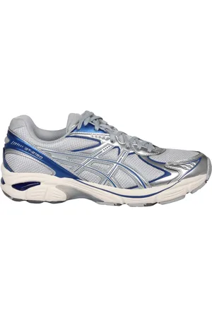 Asics Schoenen, Heren, Grijs, 42 1/2 EU, Mesh Sneakers met GEL-technologie